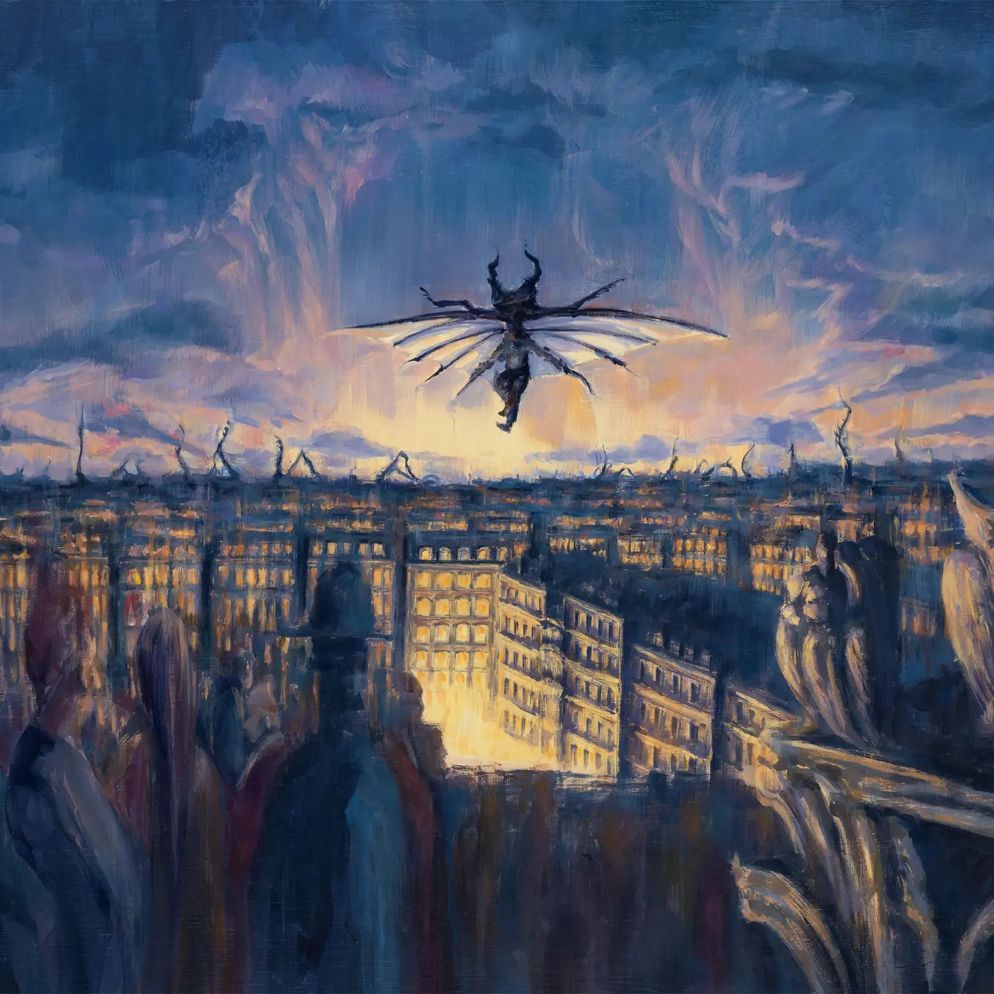 art for Yorushika's song 第八夜