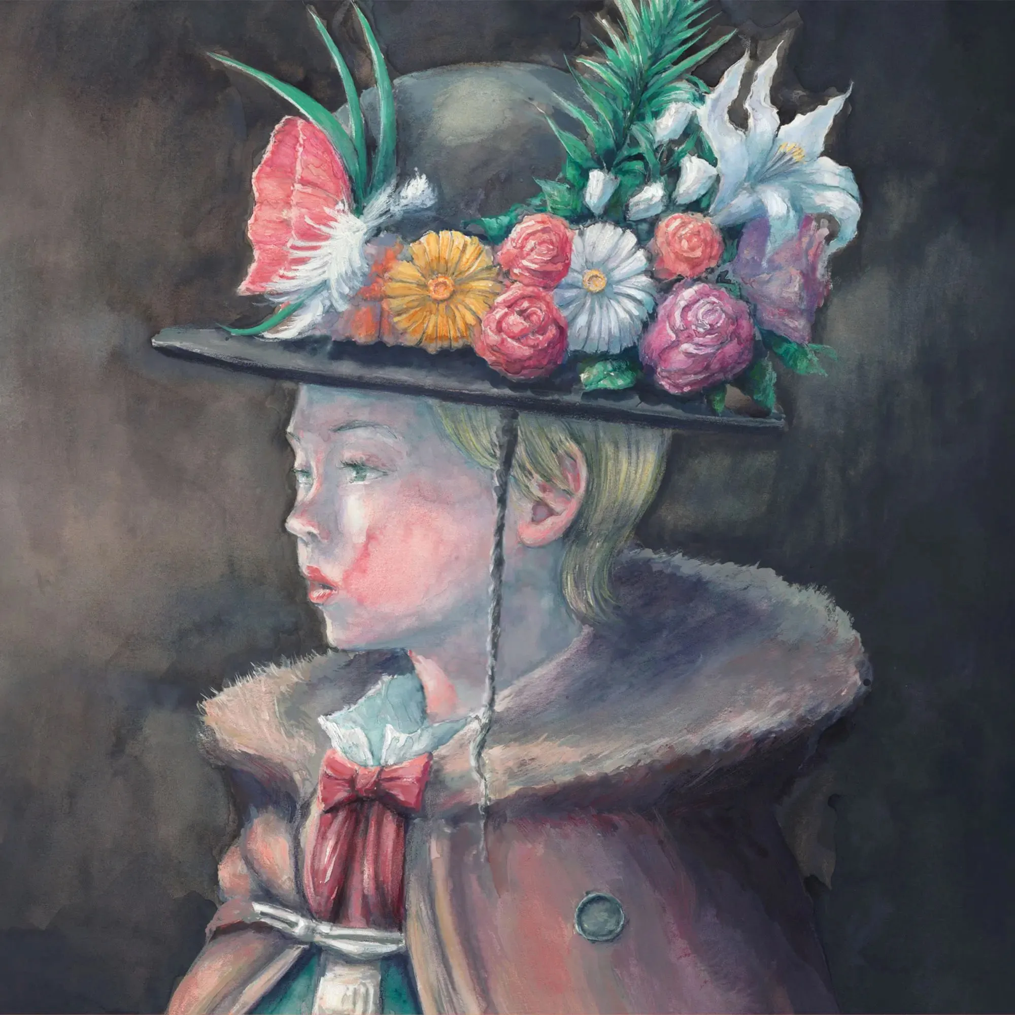art for Yorushika's song アルジャーノン