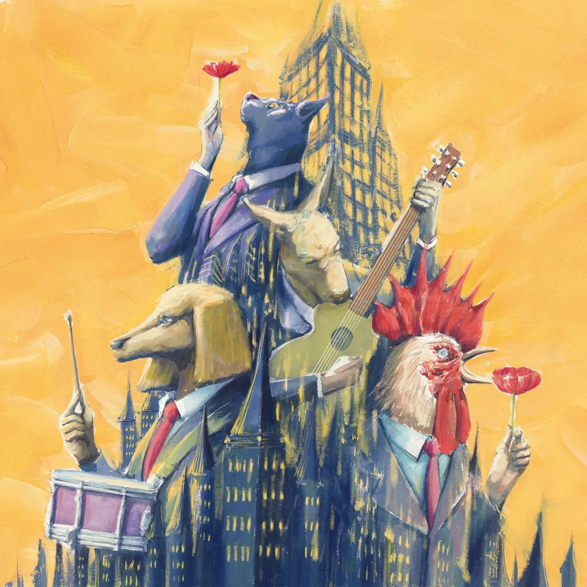 art for Yorushika's song ブレーメン