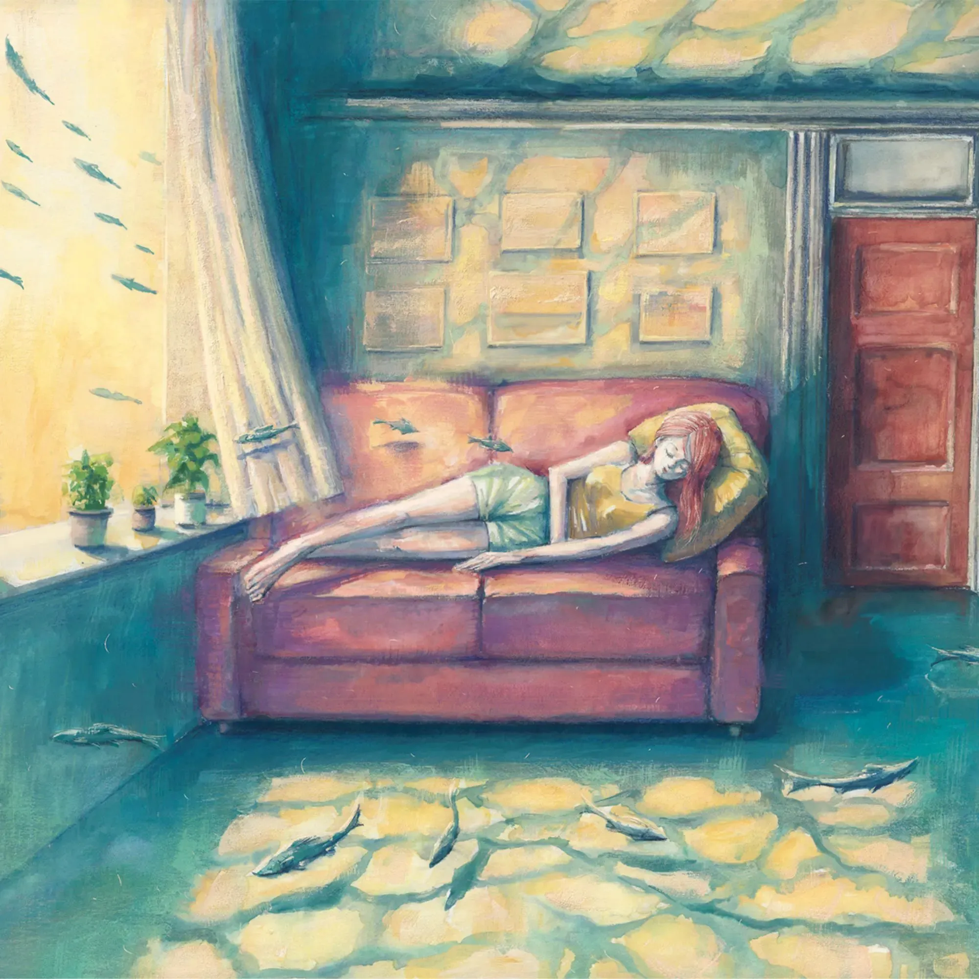 art for Yorushika's song いさな